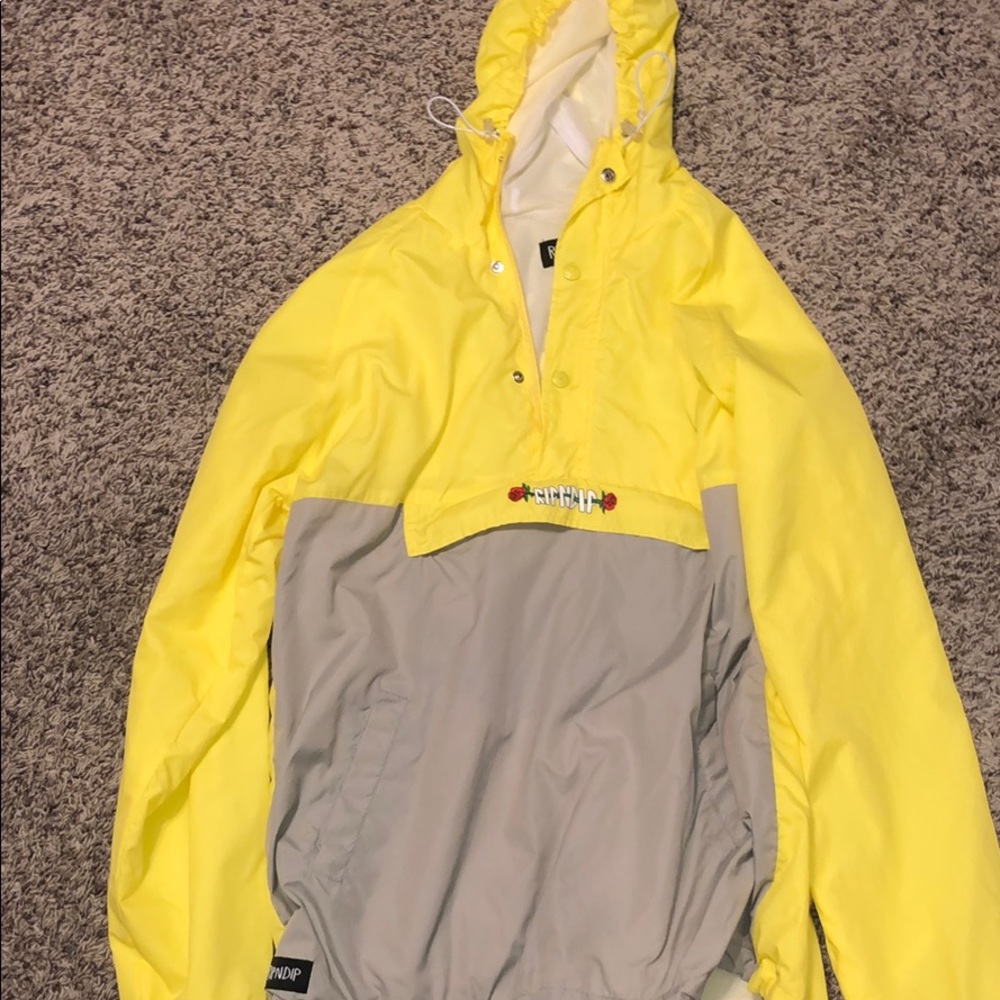 Rip and dip hoodie